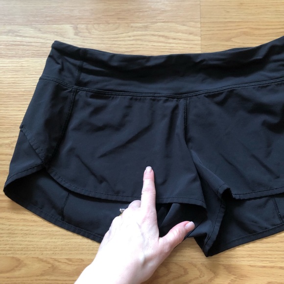 Lululemon Speed Shorts - Size 8 - *liner removed - Picture 3 of 9